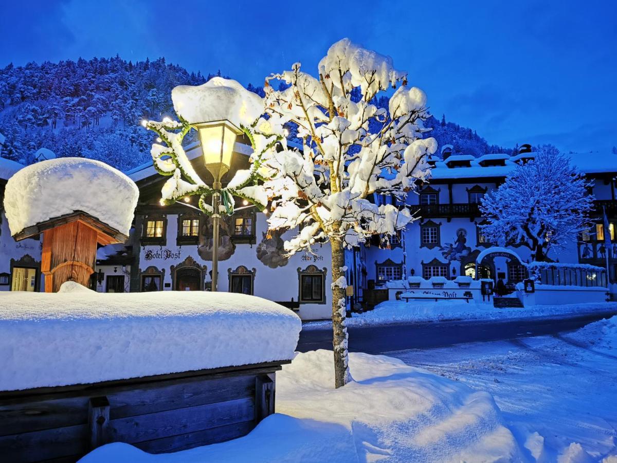 Gasthof & Hotel Zur Post Wallgau Exterior photo