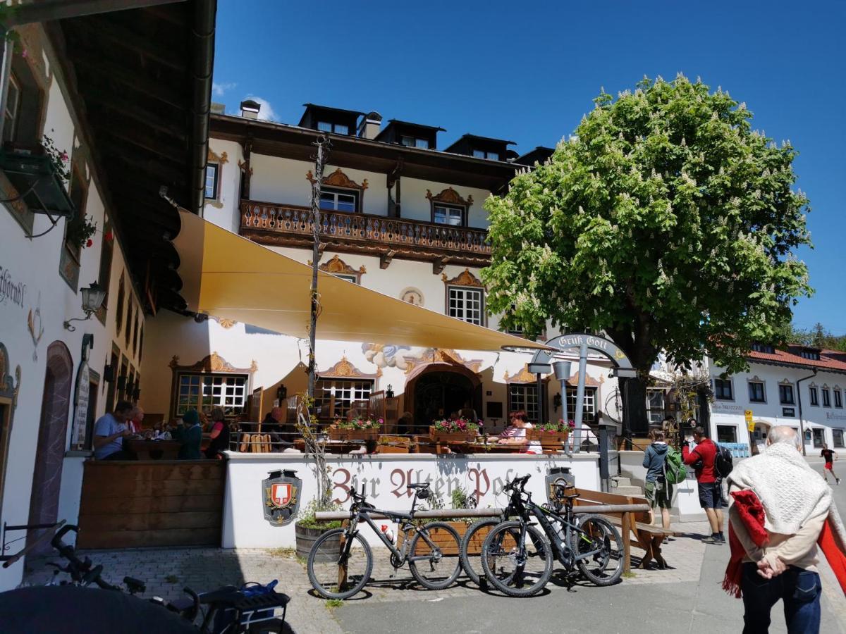 Gasthof & Hotel Zur Post Wallgau Exterior photo